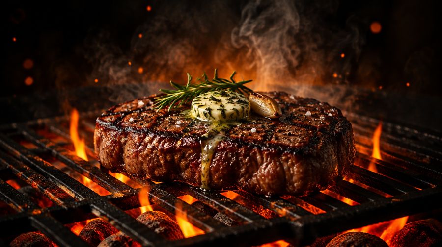 Symbolbild: Argentinisches Rumpsteak vom Grill